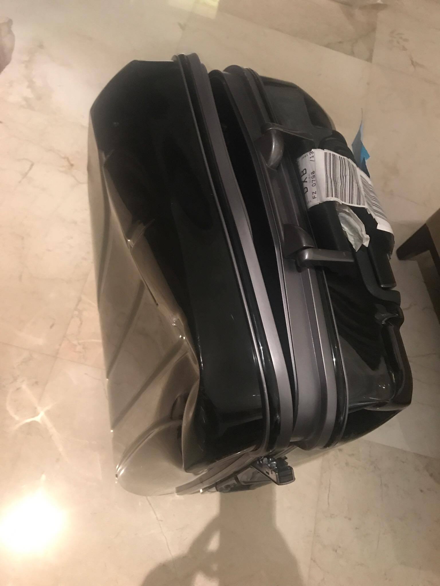 emirates damaged luggage