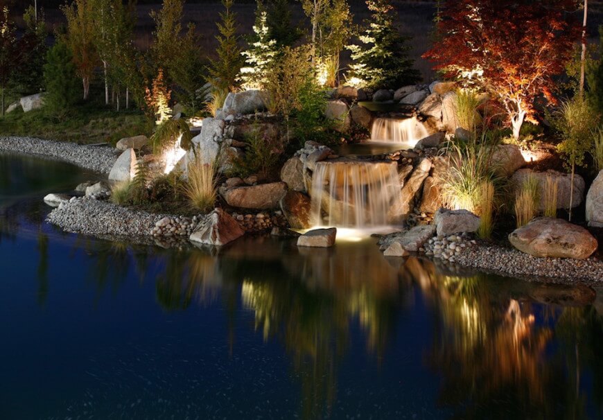 Improve Your Outdoor Ponds with Special LED lighting - Useful Travel Site