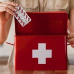 travel health kit red