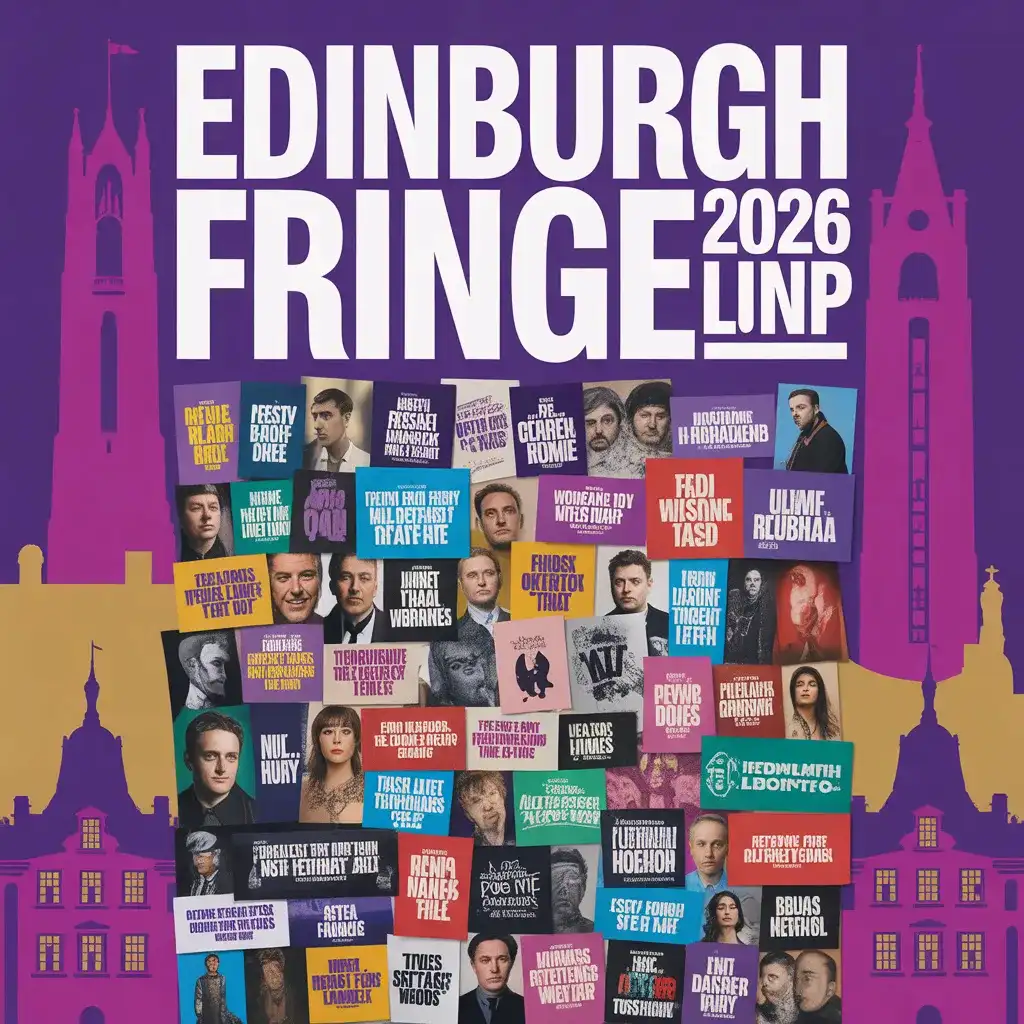 Edinburgh Fringe 2026 Line Up Edinburgh Fringe 2026 Line Up